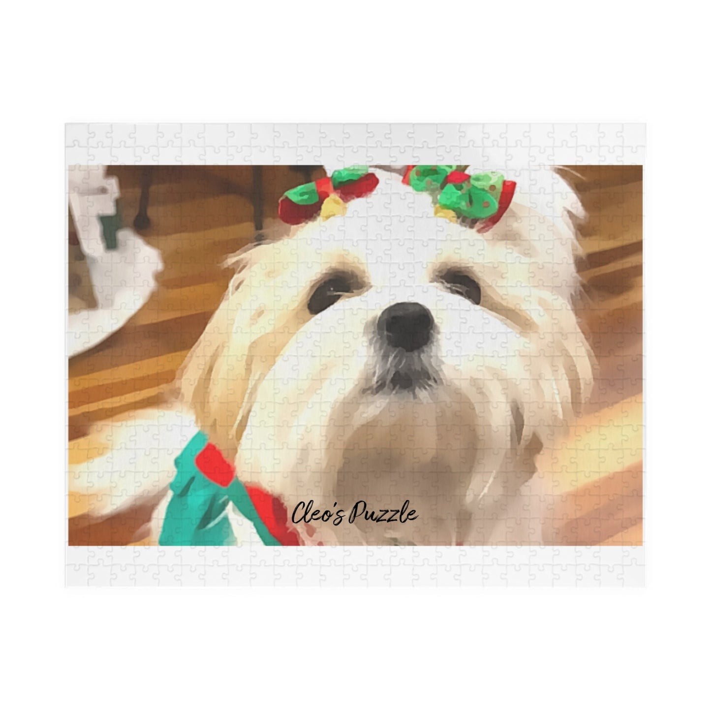 Watercolor Portrait - Custom Puzzle