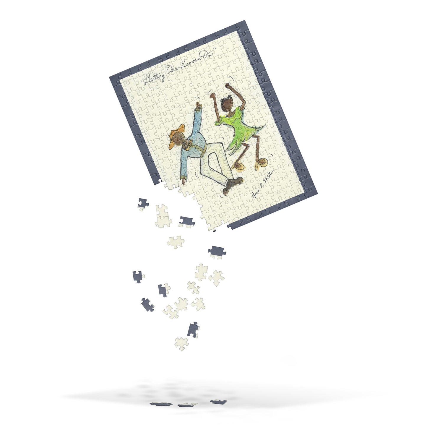 "Getting Our Groove On" Jigsaw puzzle