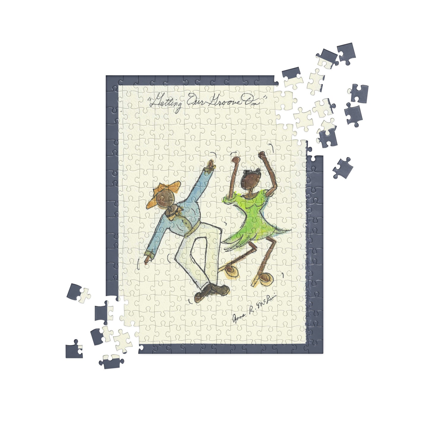 "Getting Our Groove On" Jigsaw puzzle