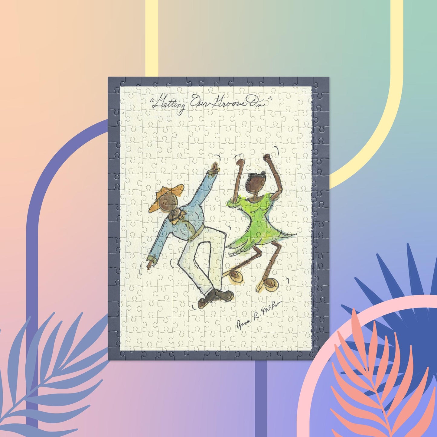 "Getting Our Groove On" Jigsaw puzzle