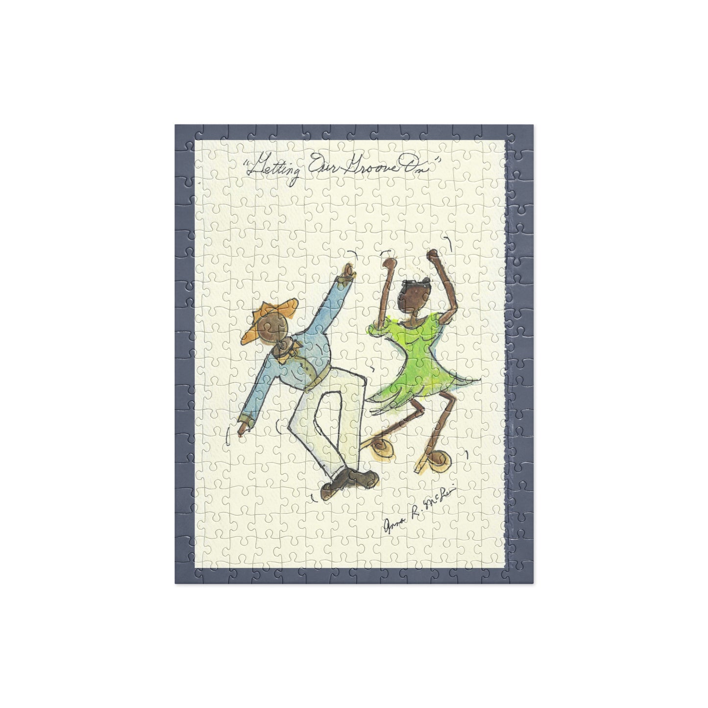 "Getting Our Groove On" Jigsaw puzzle